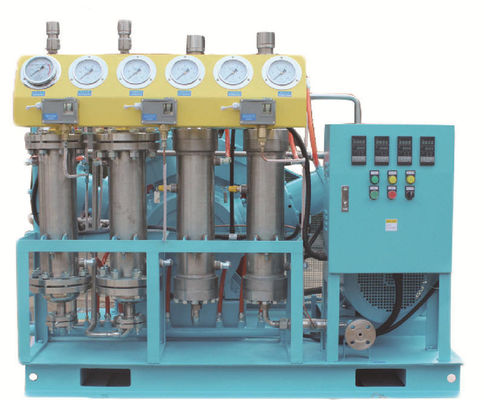 3m3/h 10 bar Compresseur de booster d'hydrogène vis sans huile