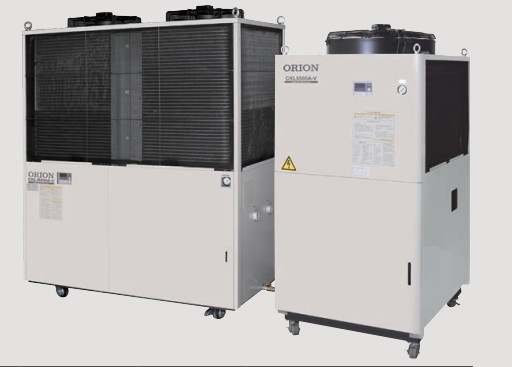 Système de refroidissement par refroidisseur de 57 kW, 220 V, 50 Hz, refroidisseur d'eau à air