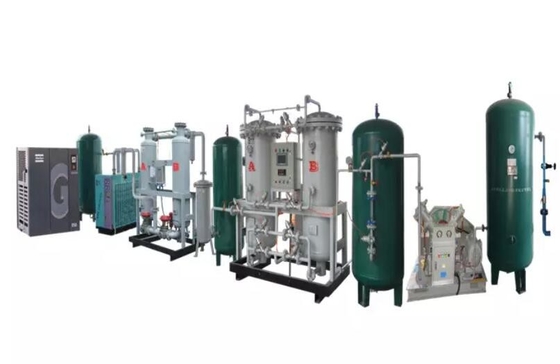 Générateur d'oxygène et d'azote 3-400 Nm3/H, 94% PSA, centrale à oxygène