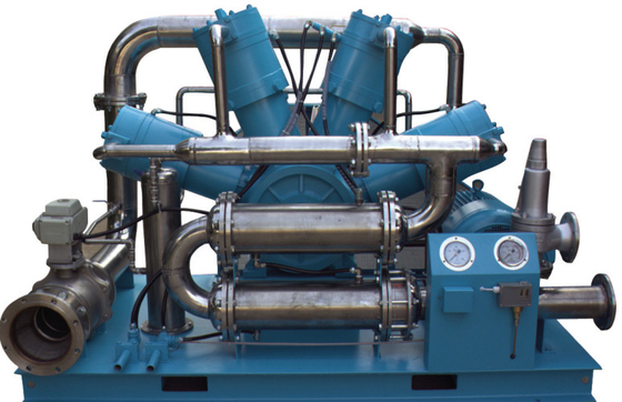 Compresseur surpresseur de gaz 50 Hz 380 V, compresseur surpresseur d'oxygène pour pétrole et gaz
