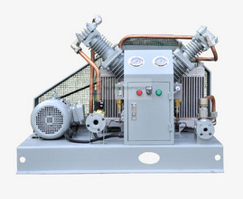 Refroidissement à l' air 380v N2 booster compresseur, Compresseur à vis refroidi à l' air à l' azote