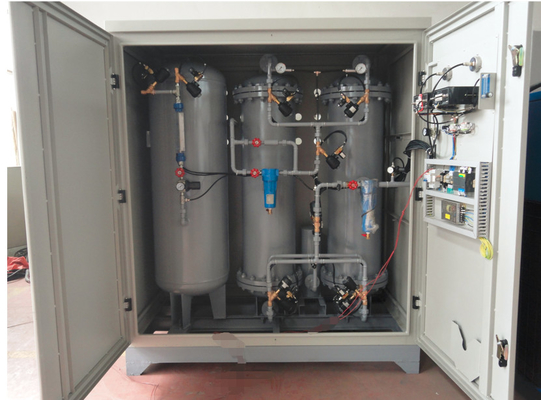 Générateur d'azote 0,5 kW pour emballage alimentaire, tour PSA 0,4-0,8 MPa